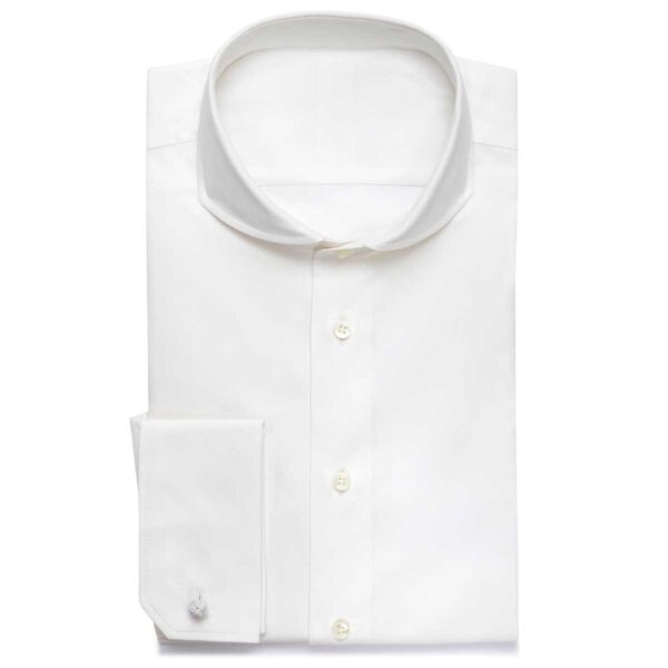 Elegantes Business-Maßhemd in Offwhite