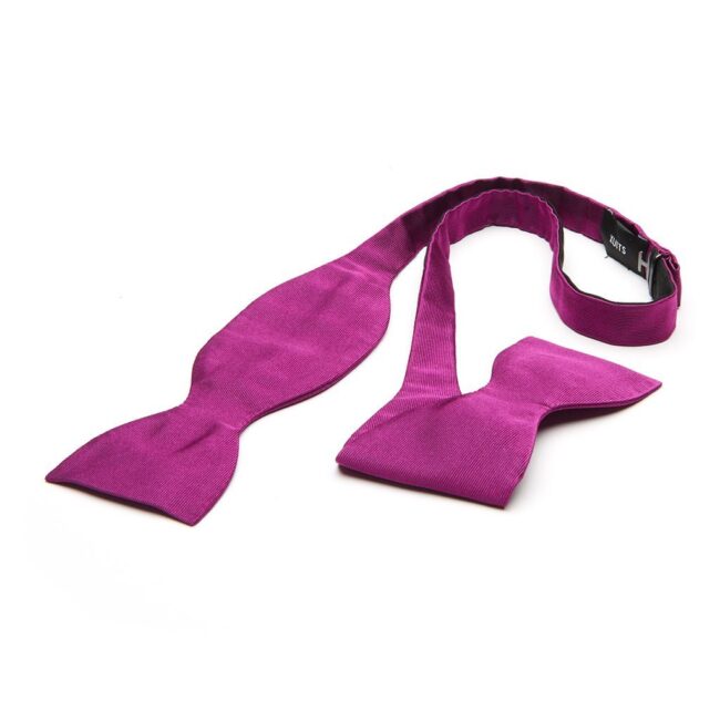 Schleife offen Fuxia violett