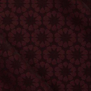 Eveningwear: Flower Jacquard in Bordeaux