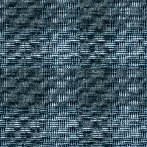 Dunkelblaue Hose mit Fensterkaro