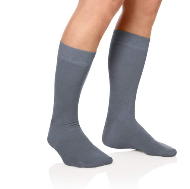 Socken Lanza Fuss Grau | Baumwollsocken grau
