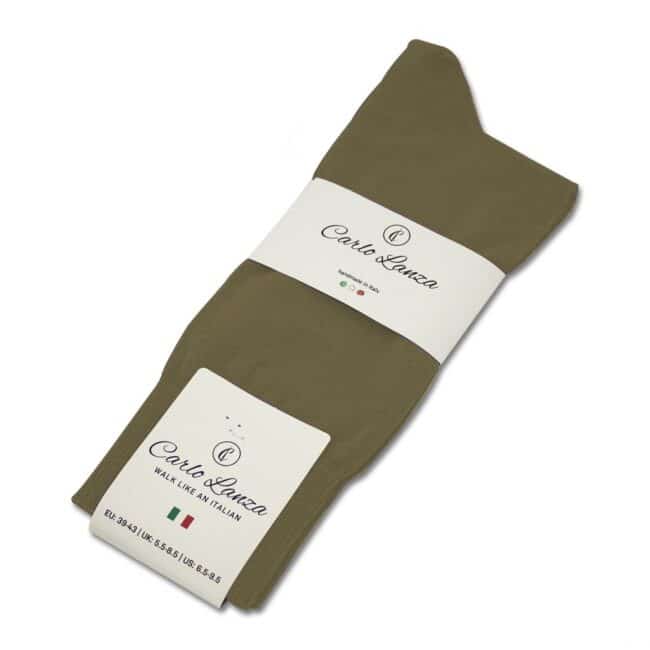 Baumwollsocken khaki