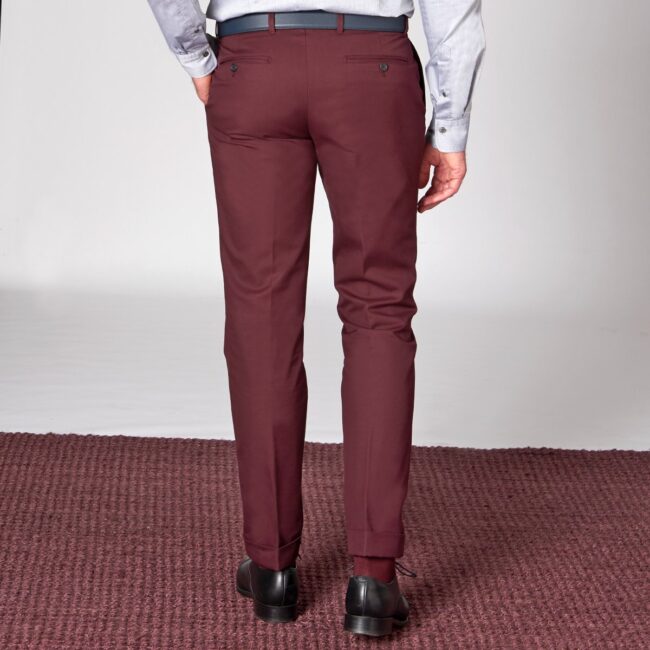 Chino 9 Solbiati Back | Rote Chino Hose