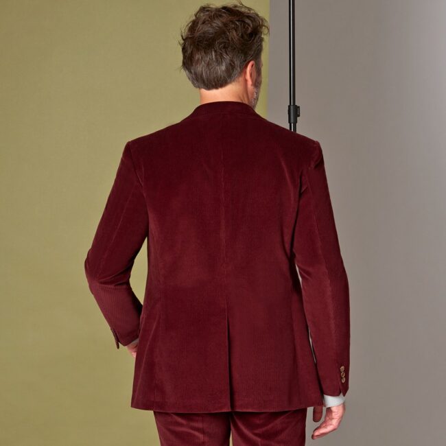 Cordakko 6 Zegna Back | Kaschmir Cord Sakko