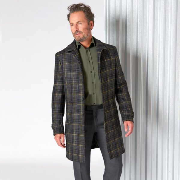 Sherlock - Raincoat mit Überkaro