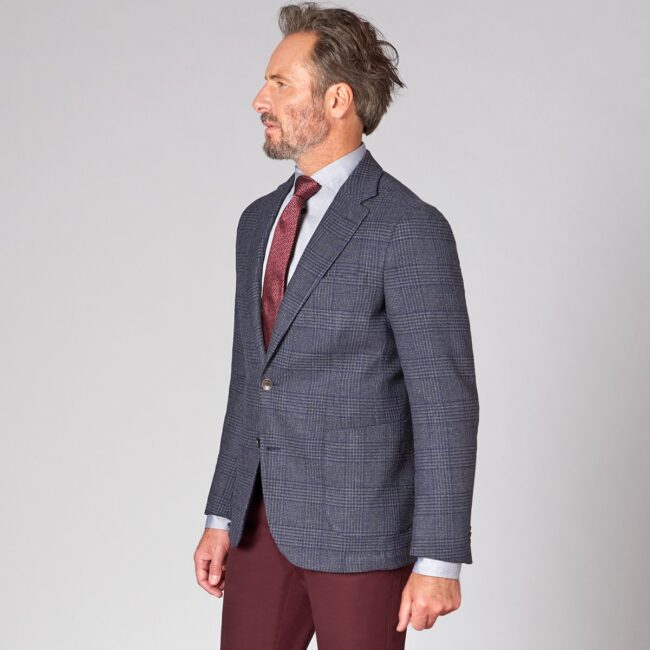Sakko 9 LoroPiana Side | Glencheck Sakko