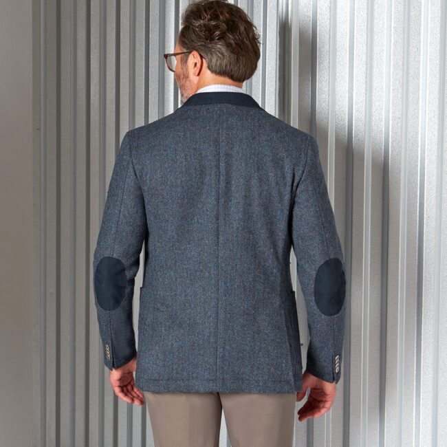 Sakko Fischgrat 10 Moon Back | Tweed Sakko Fischgrat