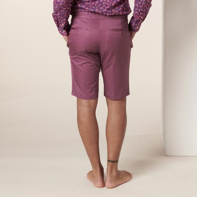 Shorts hinten | Shorts Aubergine