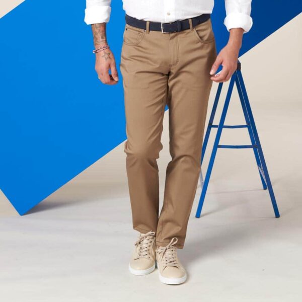 Beige 5-Pocket Hose