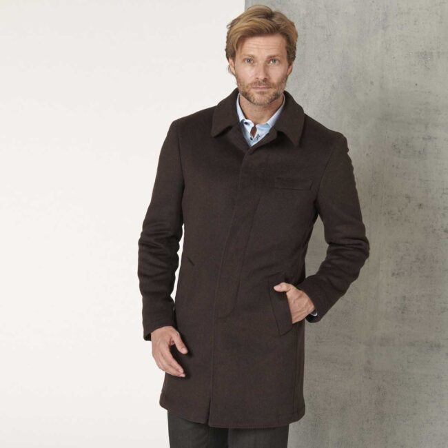 11 1 Brauner Mantel 4 | Klassischer brauner Mantel