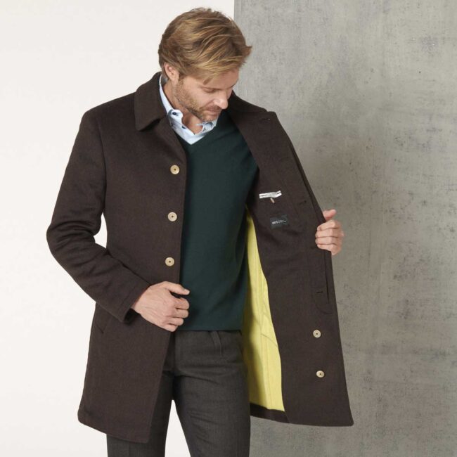 11 1 Brauner Mantel 6 | Klassischer brauner Mantel