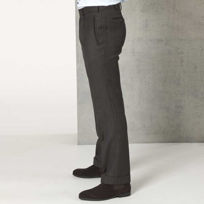 11 3 graue Hose 2 | Graue Hose mit Bundfalten
