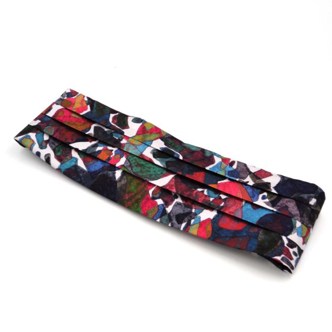 Kummerbund mit buntem Print