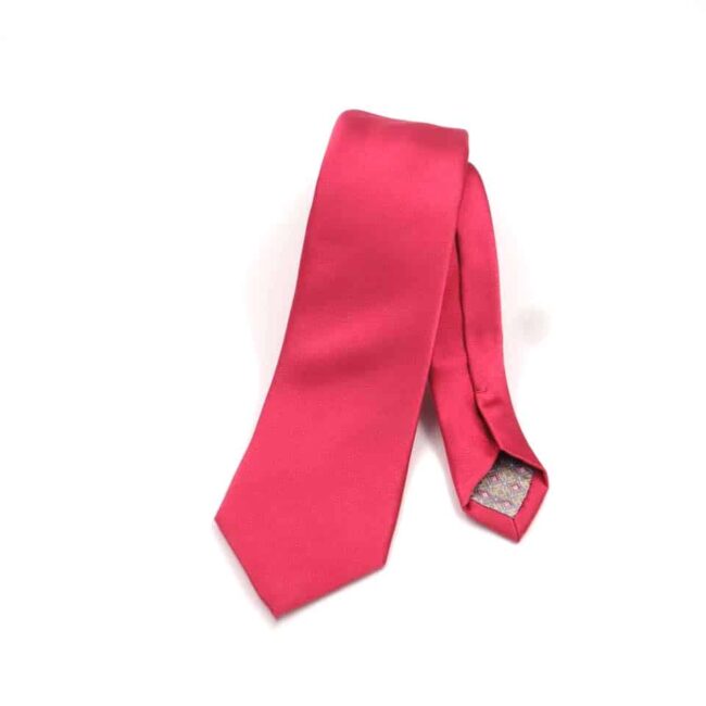 DSC01388 1 | Krawatte aus Satin in Altrosa