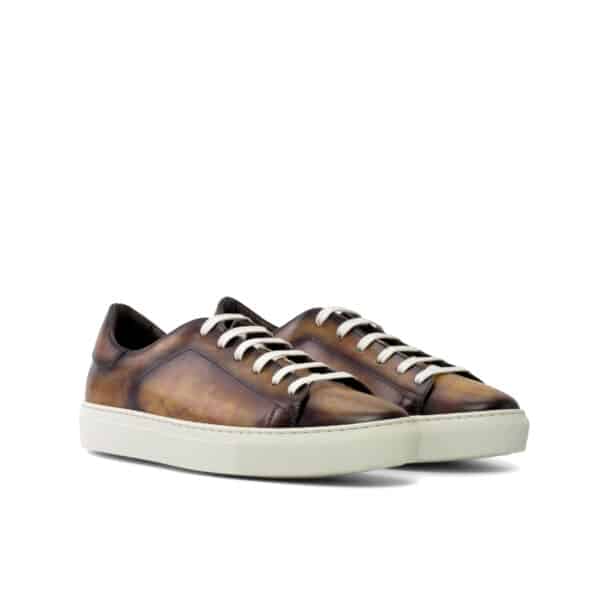 Braun melierter Sneaker