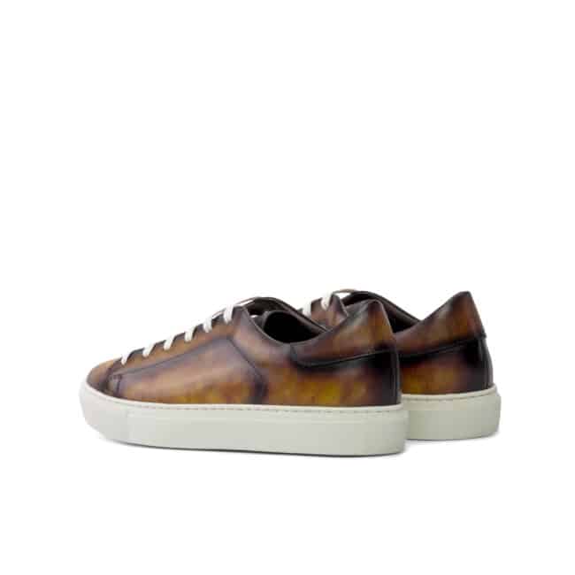 5698 2 scaled | Braun melierter Sneaker